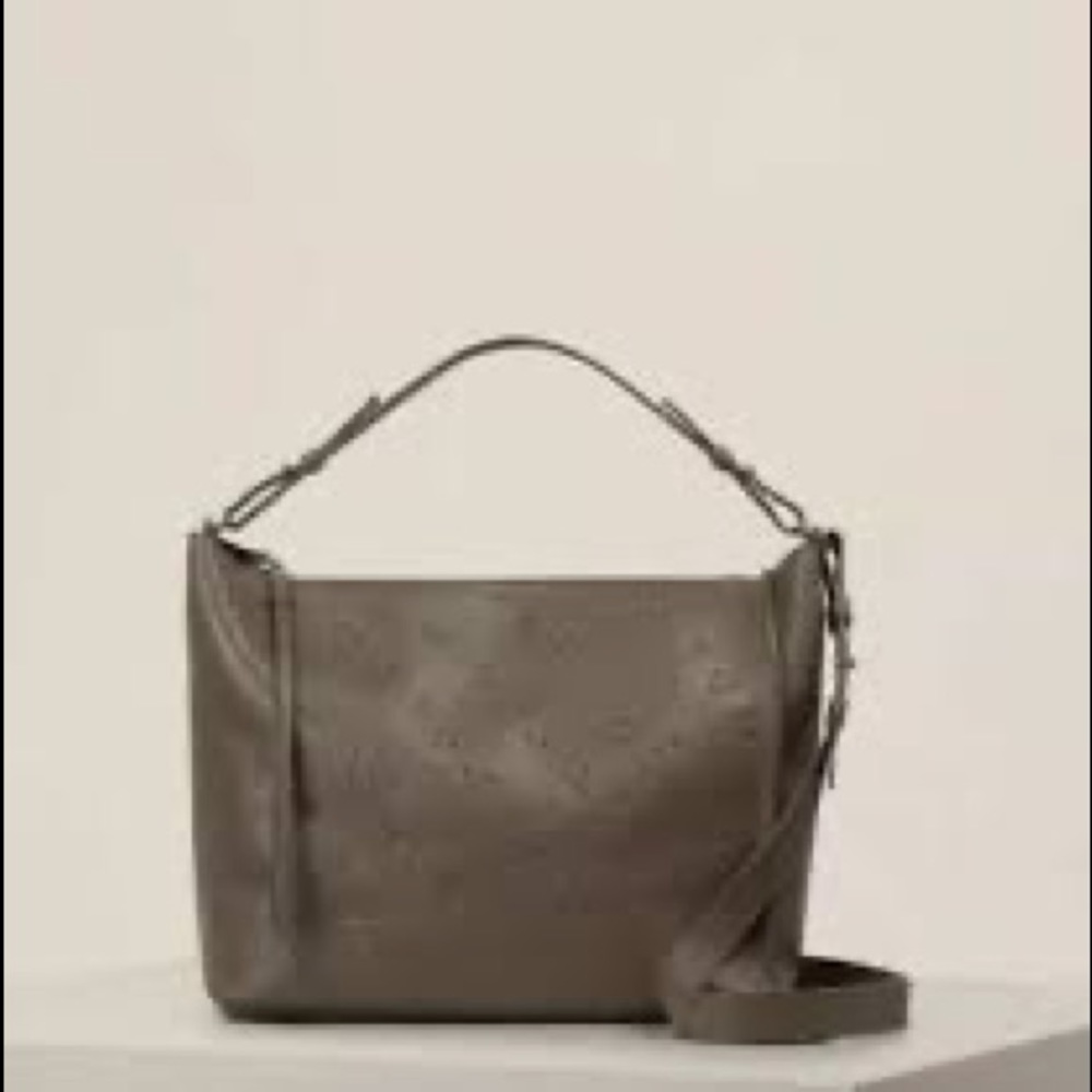All Saints Junai Studded Convertible Leather Crossbody Bag
